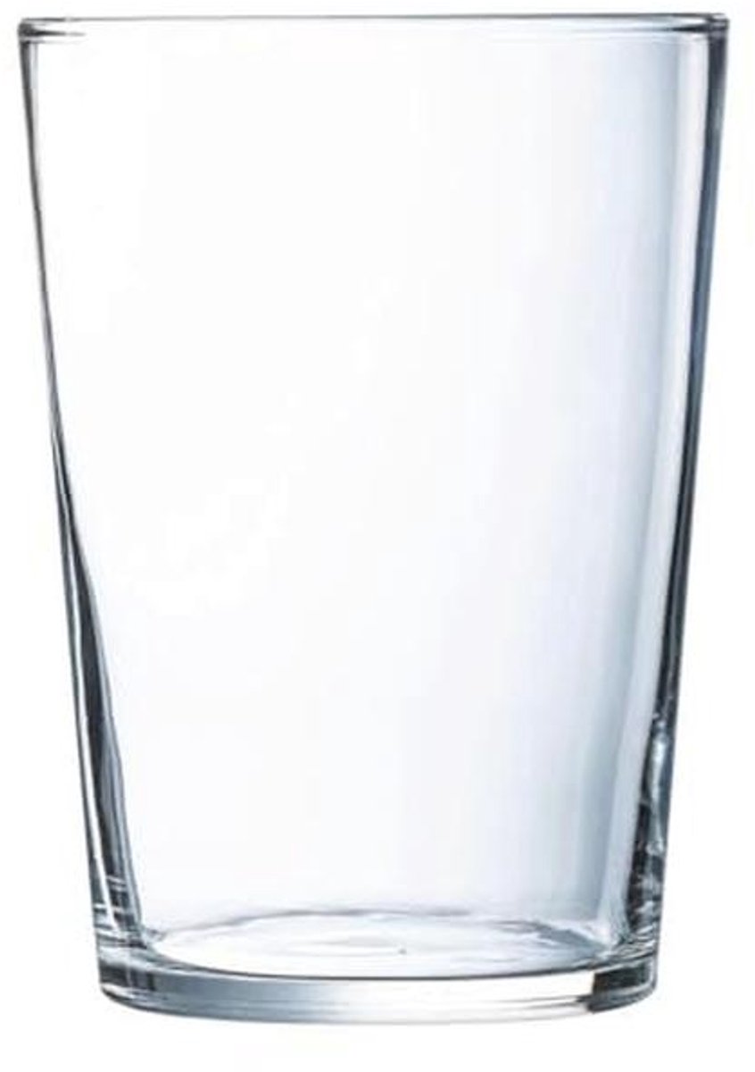 Hoge Appelwijn Glazen Set van 12 - 50 cl, Transparant en Duurzaam