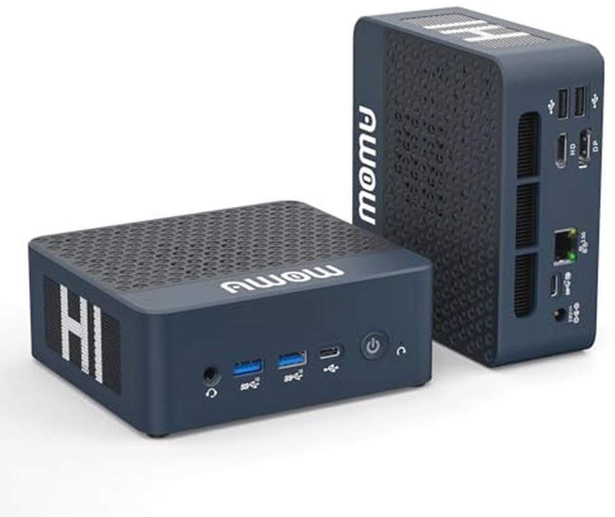 Mini PC met Wi-11 Pro, Core i5-12600HX, 32 GB RAM en 1 TB SSD - Compacte Desktop Computer met Drievoudige Schermuitgangen