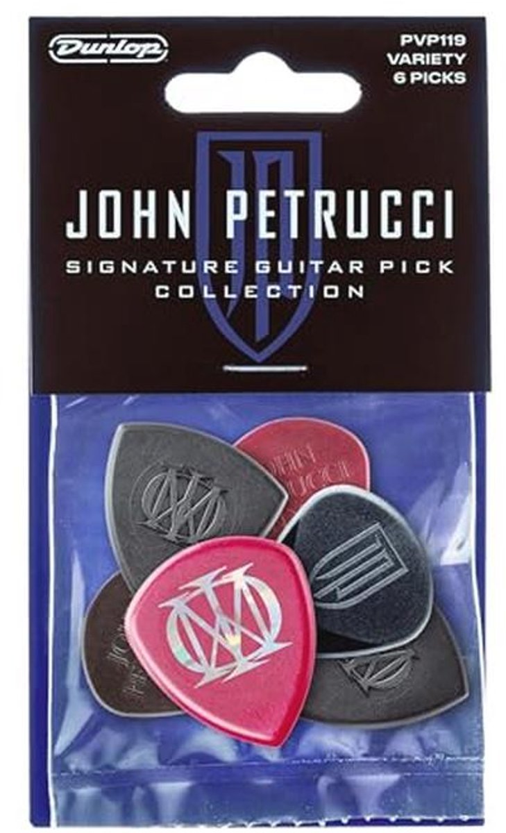 Handtekening Plectrum Variatie Verpakking van 6 voor Muzikanten