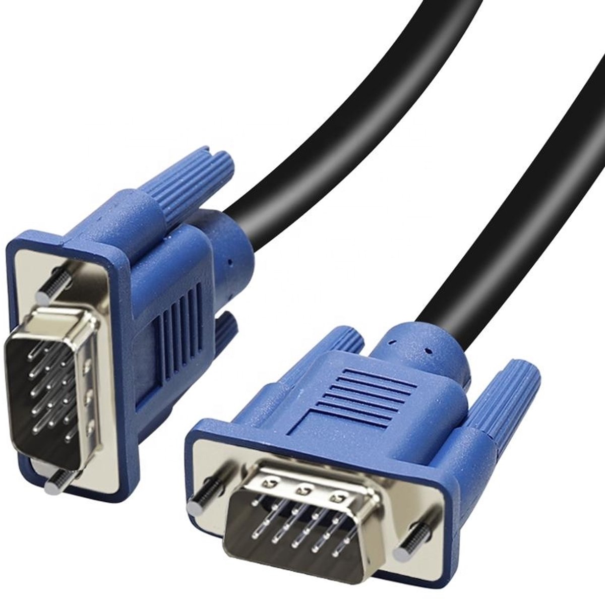 LuxeBass VGA monitor kabel / zwart - 1,5 meter