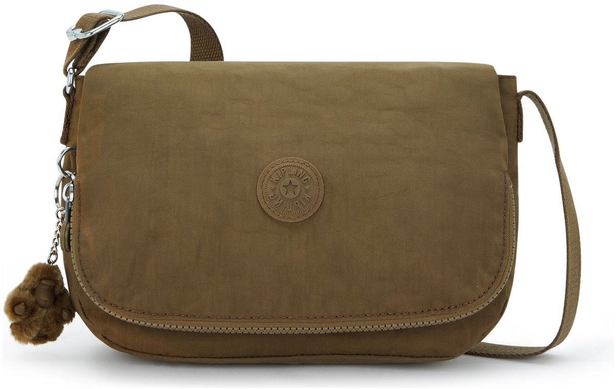 Kipling Basic Earthbeat Crossbody tas 26 cm - Dames - smooth khaki