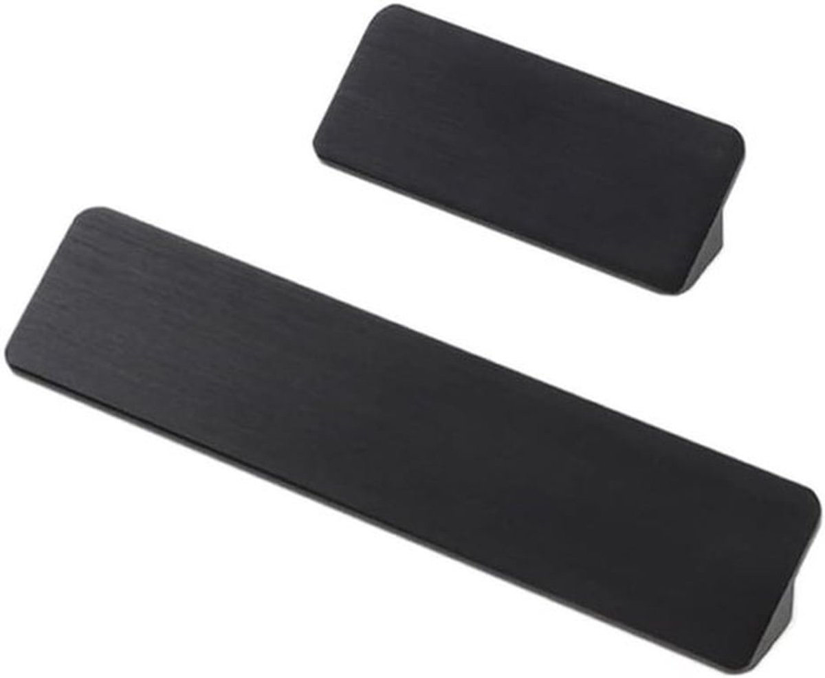 10 stuks aluminium deurknoppen voor keukenkastjes en laden met schroeven, trekafstand 160 mm. Geschikt voor slaapkamermeubels.