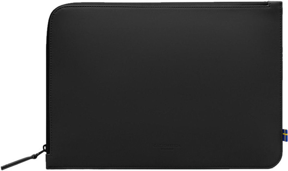 Gaston Luga Laptophoes geschikt voor Laptop | Gaston Luga Däsh Sleeve 13 - 14 inch Laptop hoes - Zwart
