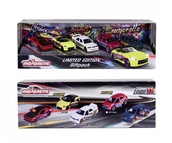 MAJORETTE - Geschenkverpakking - Geschenkverpakking SL 11 5Pcs - Verzamelvoertuigen van Merkloos — afbeelding 2