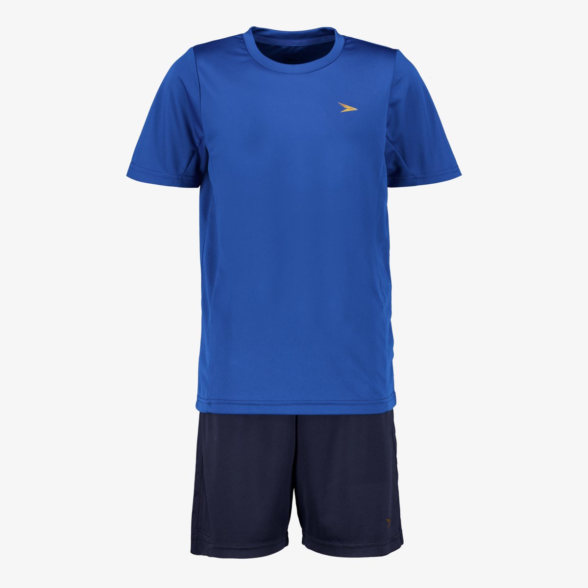 Dutchy tweedelig kinder sport set donkerblauw - Maat 128