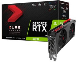 PNY - RTX 3060 XLR8 Gaming REVEL EPIC-X RGB-editie grafische kaart - 12 GB