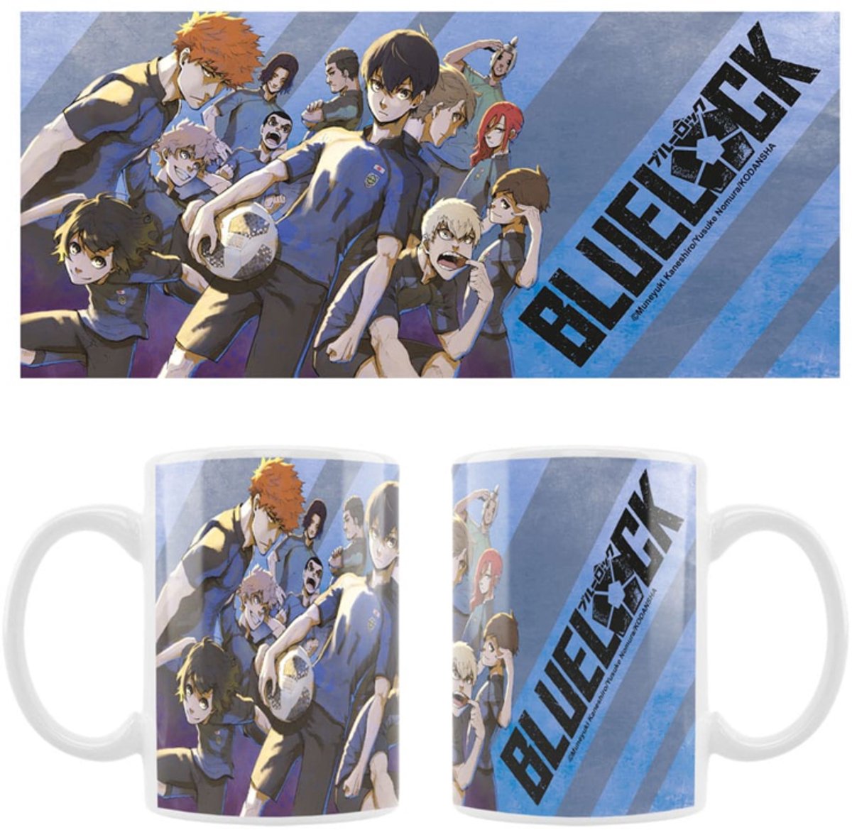 Sakami Merchandise Blue Lock Ceramic Mok / Beker Team Cups & Mok / Bekers