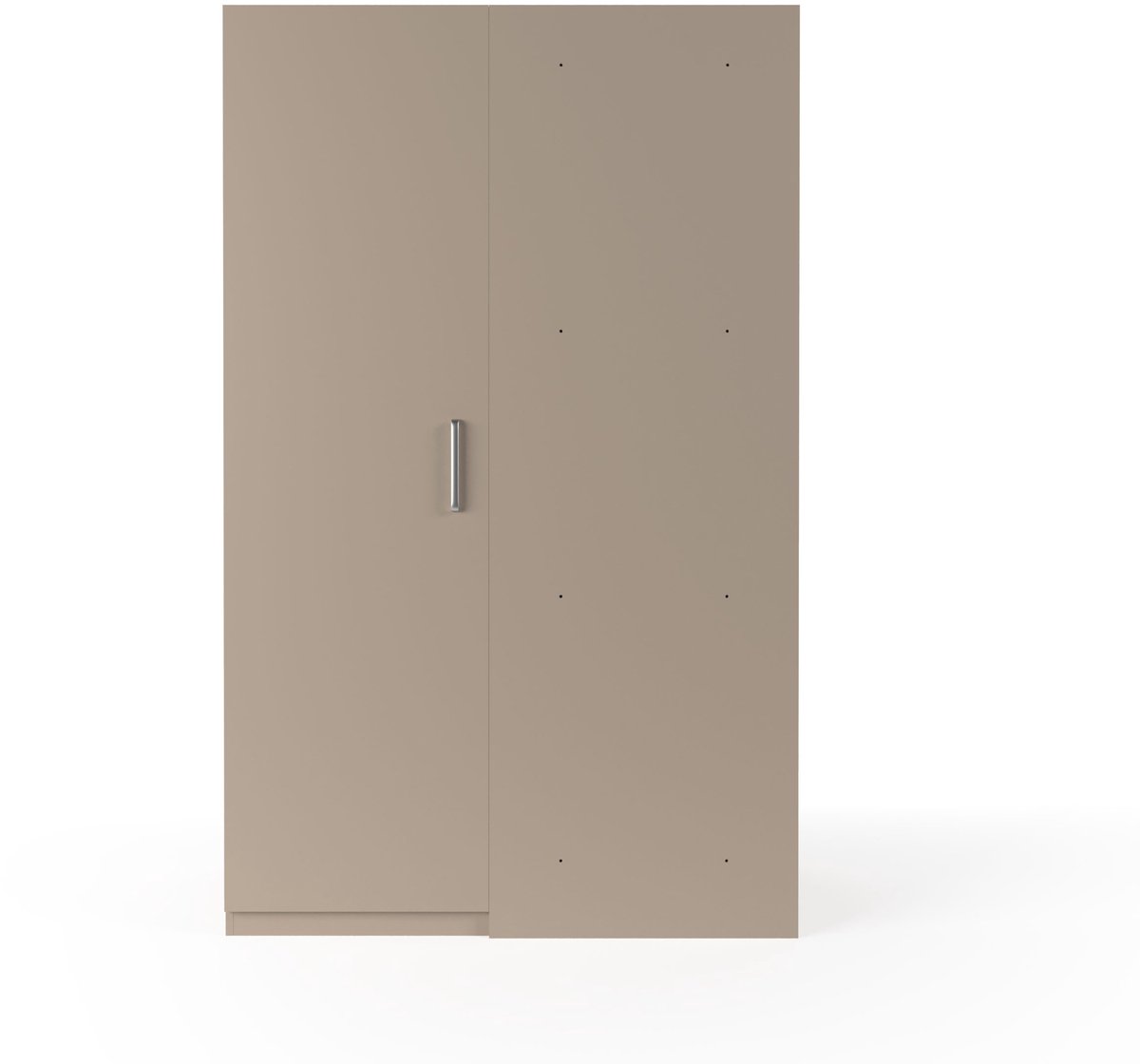 Wasophoogte® Opbergkast - Zijkast voor wasmachine kast - Module J3 - 700(D)*1300(B)*2110(H) mm - Taupe