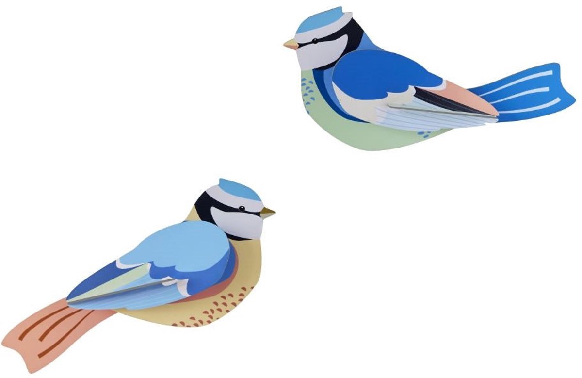 Studio Roof wanddecoratie vogels Blue Tits