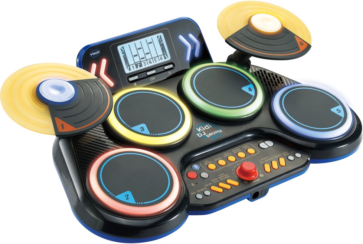 VTech Kidi DJ Drums - Interactief Speelgoed - Stimuleert Creativiteit - Inclusief Opname Functie & Bluetooth - Speelgoed vanaf 6 Jaar — afbeelding 4