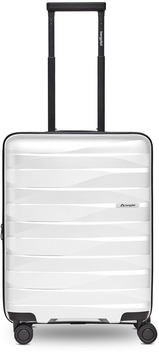 Bergpfeil trolley Travel Cabin Trolley Ice White Metallic wit 55cm