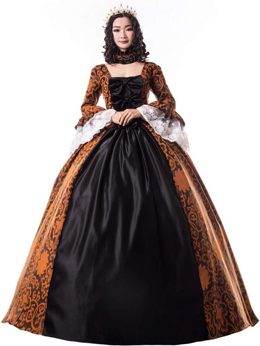 Rococo Kostuum Jurk voor Dames - Historische Victoriaanse Baljurk