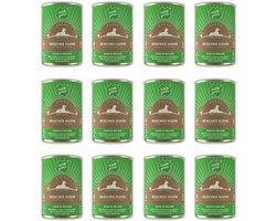Natvoer voor Oudere Honden 12x390g - Kip met Kelpalgen, Granenvrij, Superfood