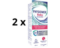 Physiomer Baby Spray - 2 x 135 ml - Voordeelverpakking