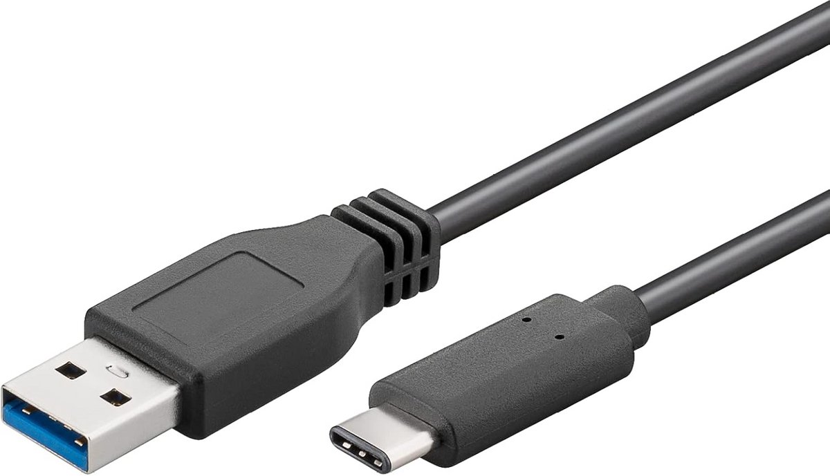 USB-C naar USB 3.0 Kabel voor Opladen en Synchroniseren - 3 Meter