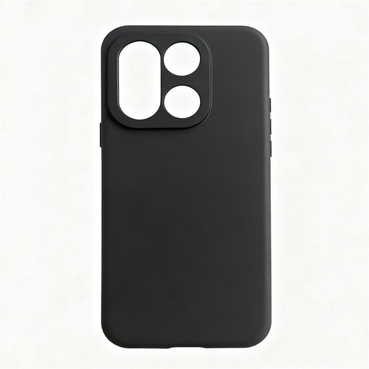 MobyDefend Hoesje - Geschikt voor OnePlus 15 - TPU Backcover - Mat Zwart