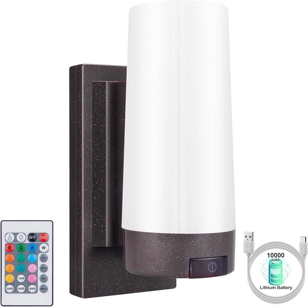 Draadloze Oplaadbare Wandlamp Sfeerlamp voor Woonkamer en Slaapkamer