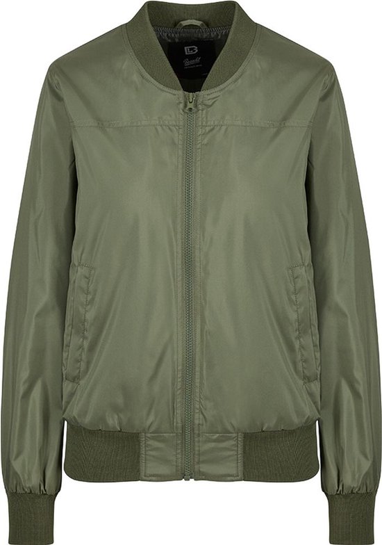 Brandit Jula Bomber Jacket Bomber Veste Olive S Polyester -