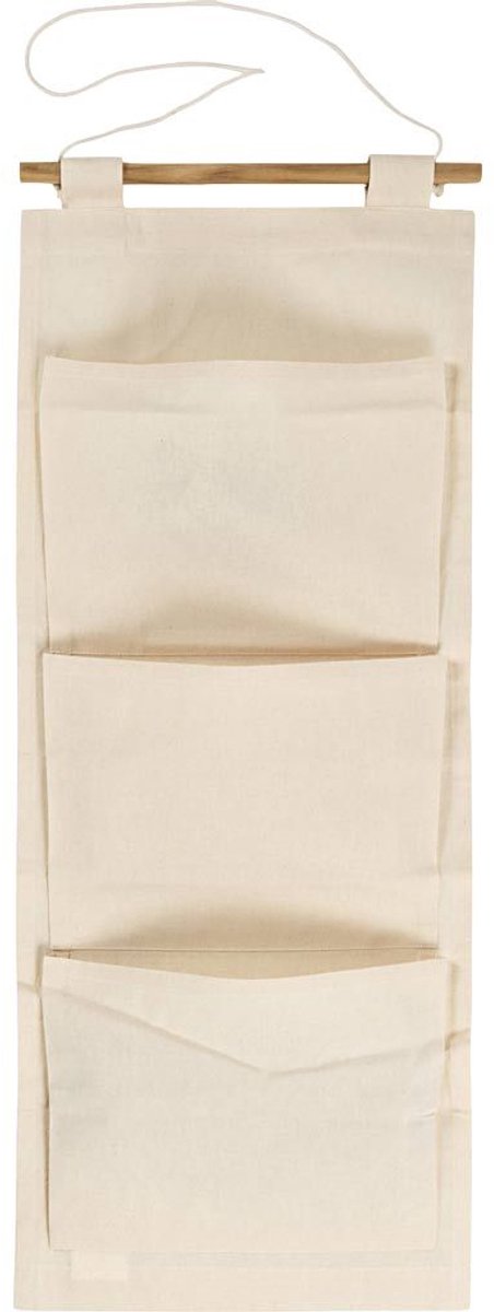 Creativ Company Hangende Organizer 75 x 30 cm 145 gr Licht Naturel