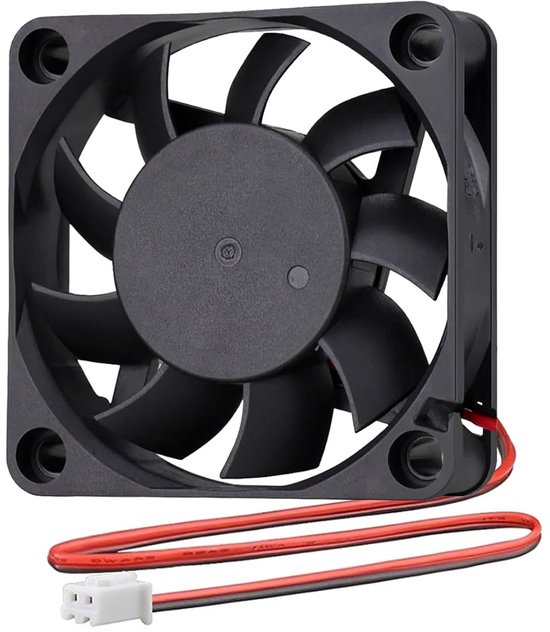Krachtige 60x60x15mm PC Ventilator - Stille 12V Koelventilator voor ...