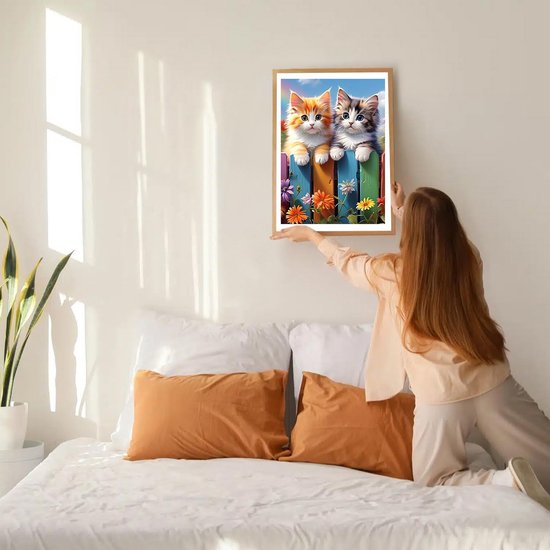 5D Flower Beauty Diamond Painting Kit, doe-het-zelf verf op nummer voor volwassenen