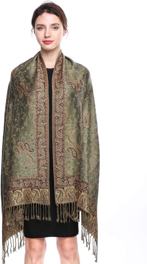 Cavalier Sjaal Zijde Paisley Pearly Cavalier Sjaal Zijde Paisley Pearly