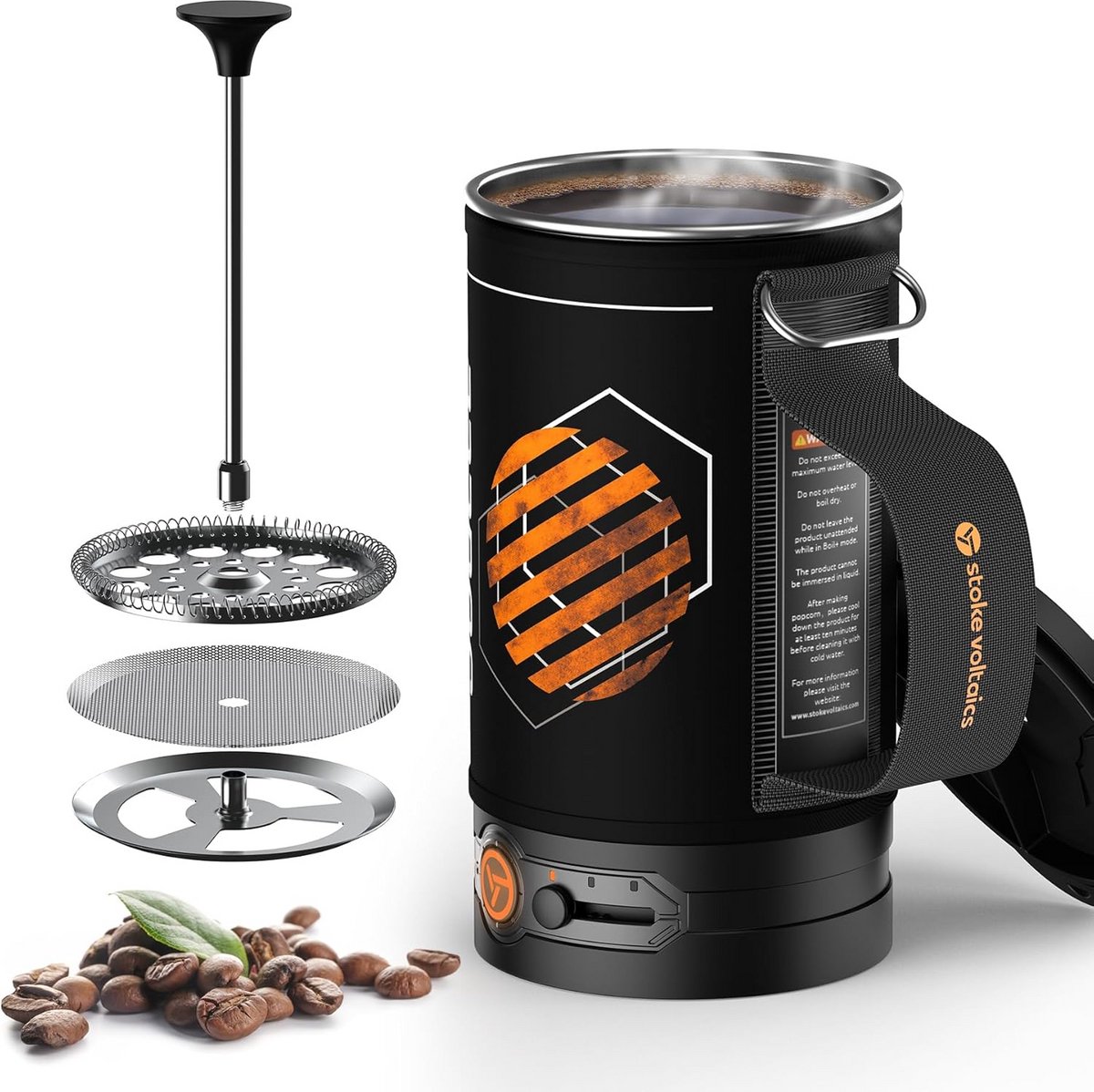 Reis Waterkoker Elektrisch met Temperatuurregeling - 500W - Voor Binnen & Buiten
