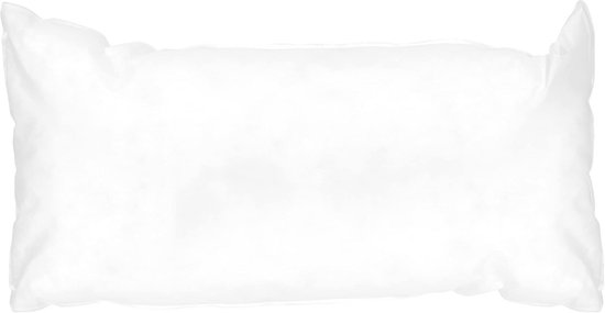 Linnea Cushion for covering, round, 80 cm, motif: bullet white, polyester filling