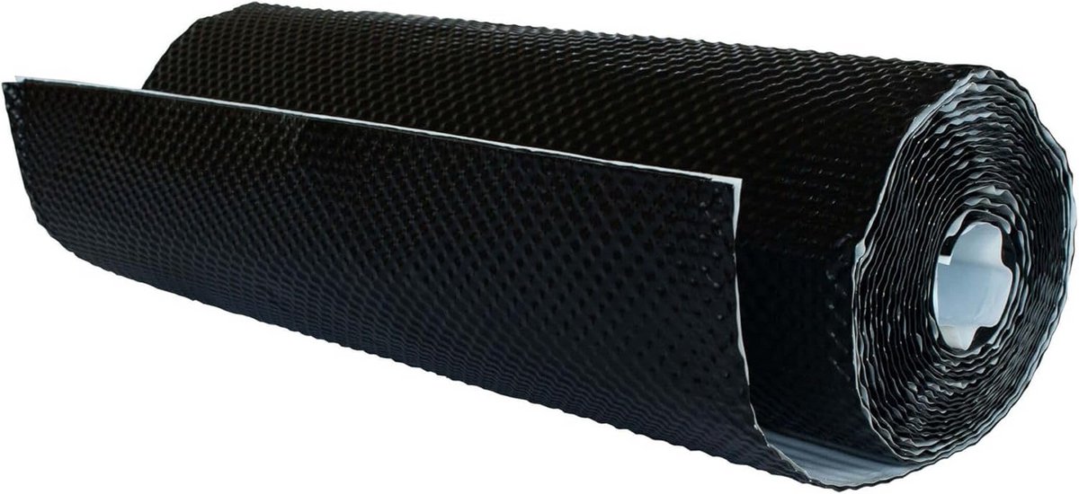 Zelfklevend Aluminium Dakreparatieband Zwart 5 Meter - Waterdichte Afdichting voor Schoorsteen en Muur
