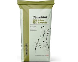 deuka nin fit Kruiden en peterselie, 25 kg, konijnenvoer, startervoer voor jonge konijnen, cavia's en chinchilla's, aanvullend voer
