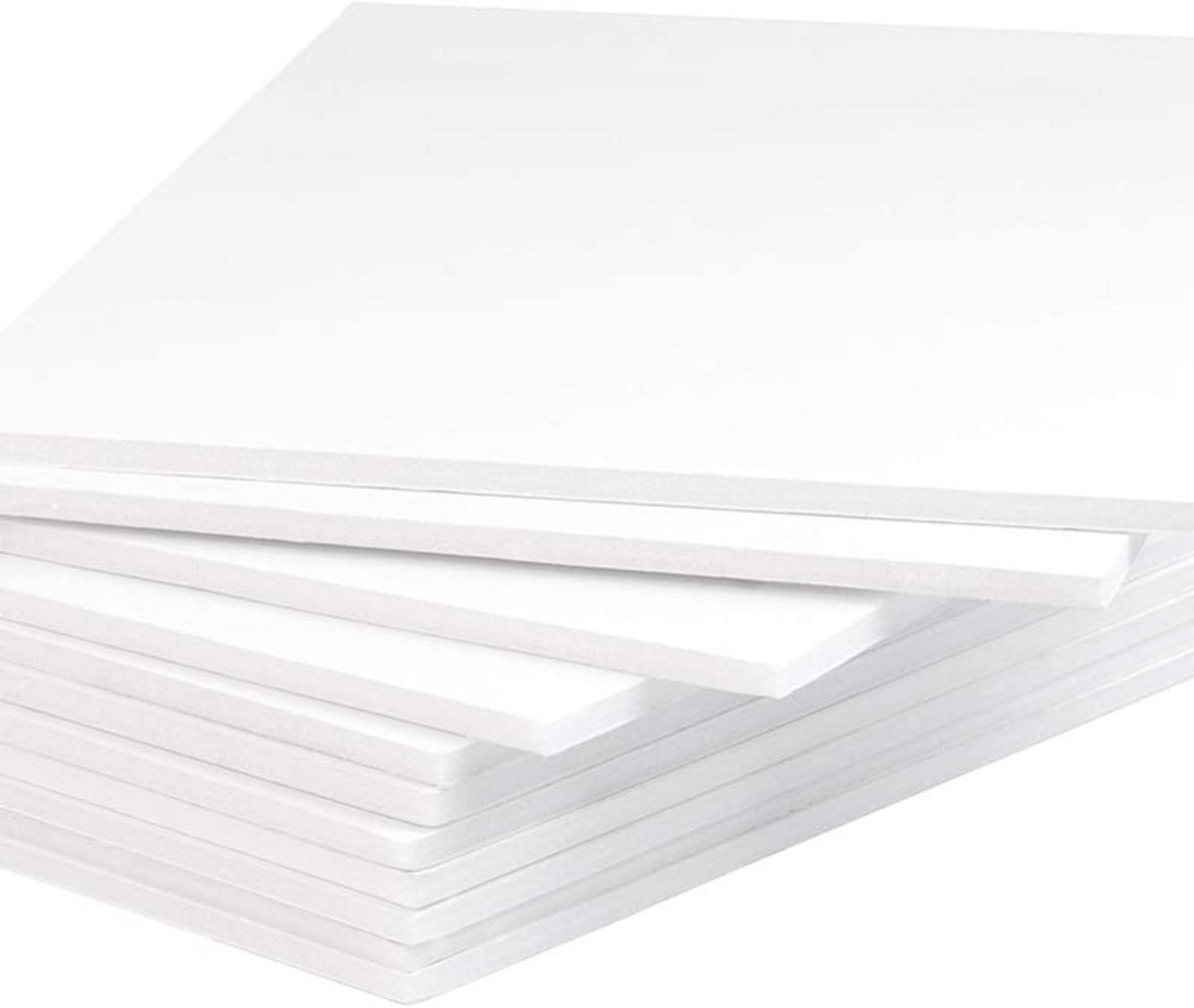 Set van piepschuim isolatieplaten voor warmte- en geluidsisolatie - DIY isolatiepanelen 100 x 50 cm - 10 stuks