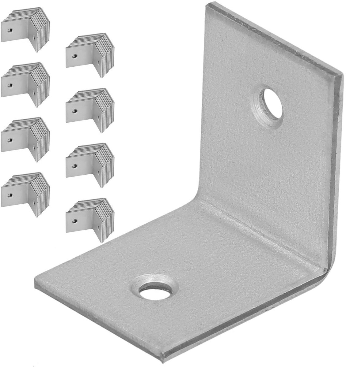 KOTARBAU - C-Seriële Bouwhoek - 30 x 30 x 25 MM - Roestvrij Staal - Verzinkt - Set van 100 stuks