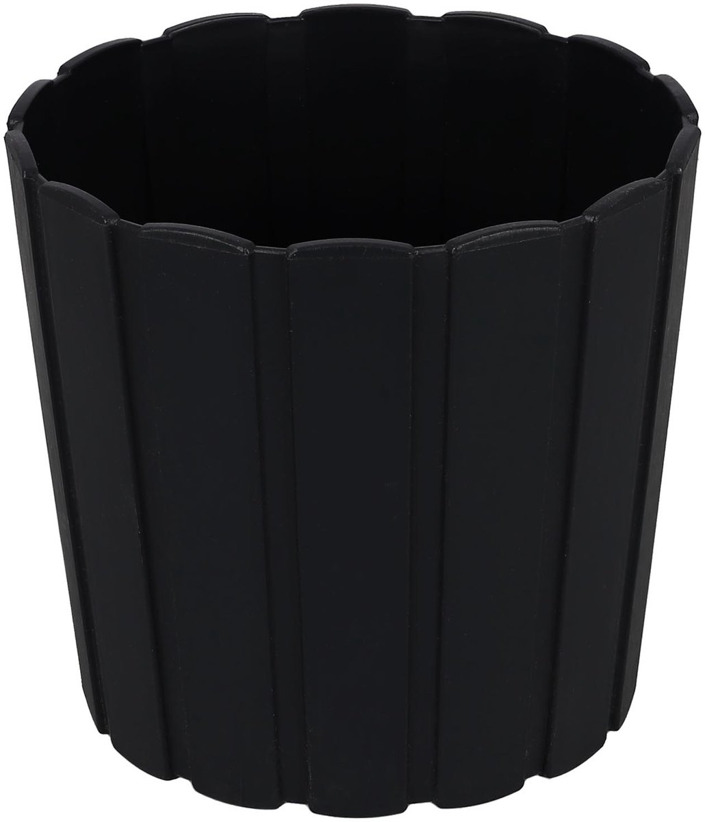 Antraciet Bloempot - Kunststof - 14,4x13 cm - Balkon & Terras