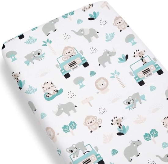 MOEMOE BABY Matrasbeschermer, 100% Waterdichte Katoenen bedbeschermer, Absorberend Plaspads voor kinderen 's nachts, bedplassen, voor Queensbed 87x153cm