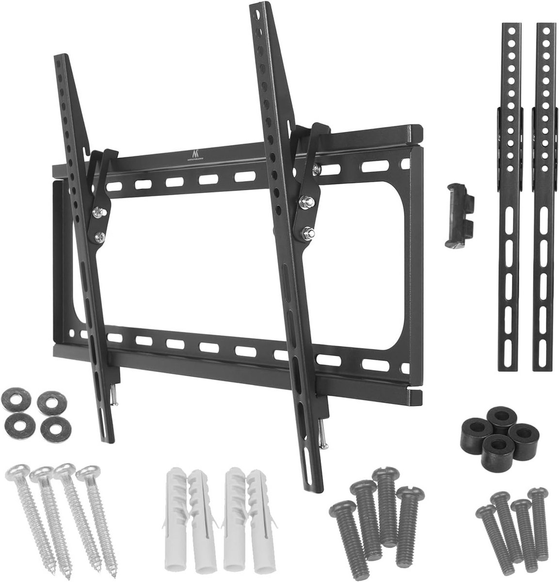 Universele TV Muurbeugel voor 37-80 inch - Stevige Wandbeugel met Maximaal Draagvermogen van 55 kg | VESA Compatibel tot 600x400mm