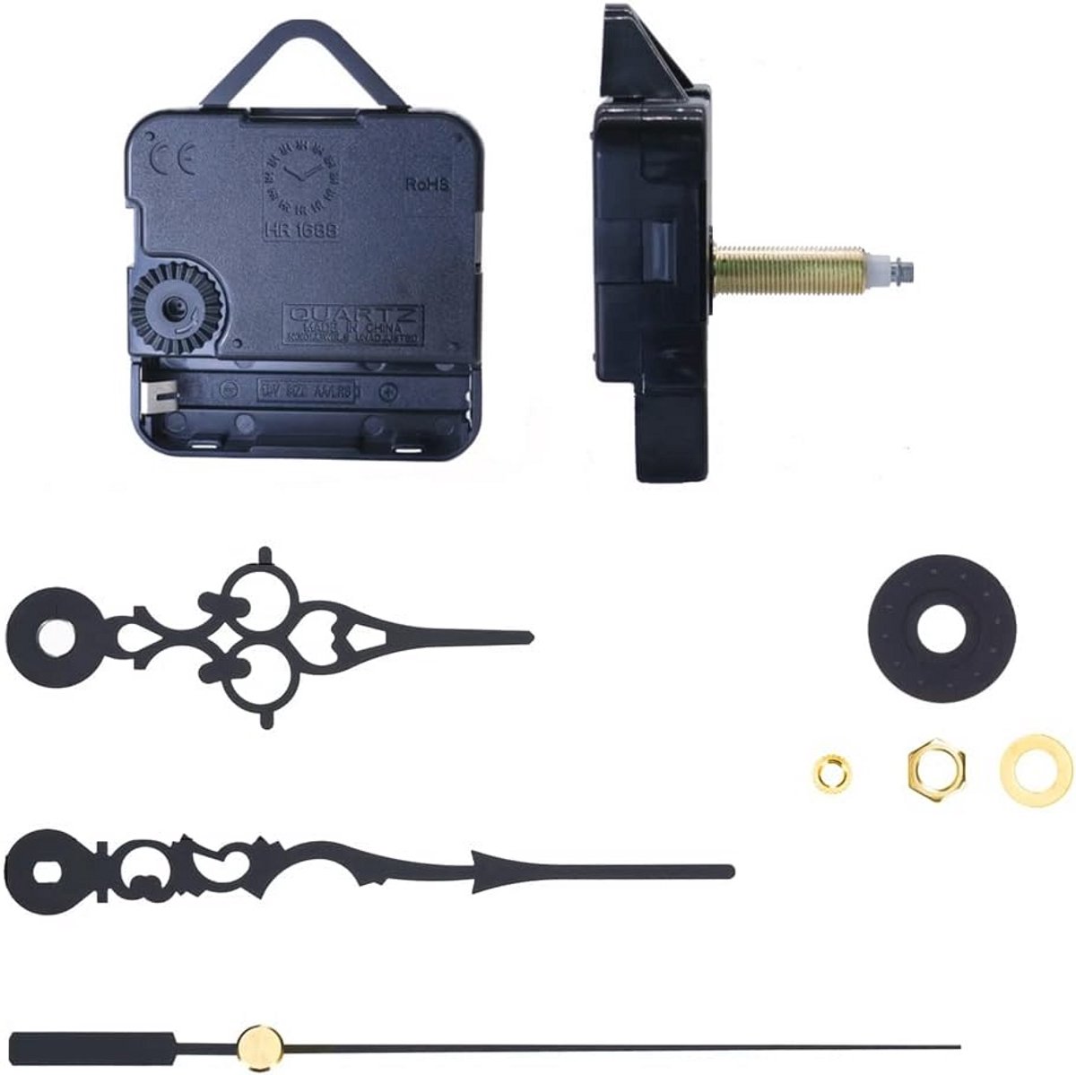 Stille Quartz Klok Beweging en Vervangingsmechanisme voor Wandklokken