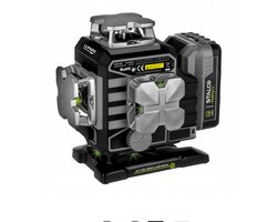 Professioneel Laser 4D STALCO PERFECT LLP4DG GROEN 360° APP + AFSTANDSBEDIENING S058598012