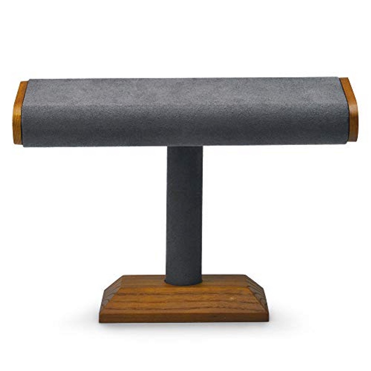 Massief Houten T-Bar Horloge Display Stand voor Sieraden