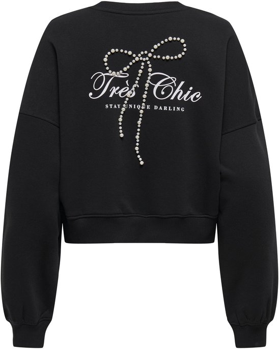 ONLY - ONLKIARA L/ S O-NECK PEARL SWT - Filles - Sweats