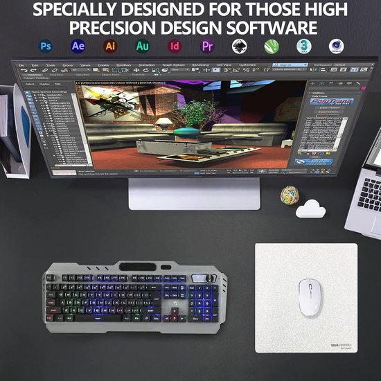 Gaming Mouse Pad voor Ultra-Hoge Precisie en Controle — afbeelding 5