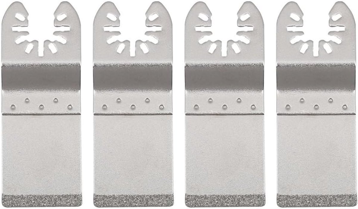 Oscillerende zaagbladen 4 stuks - Diamant multitool blad voor hout en voegverwijdering