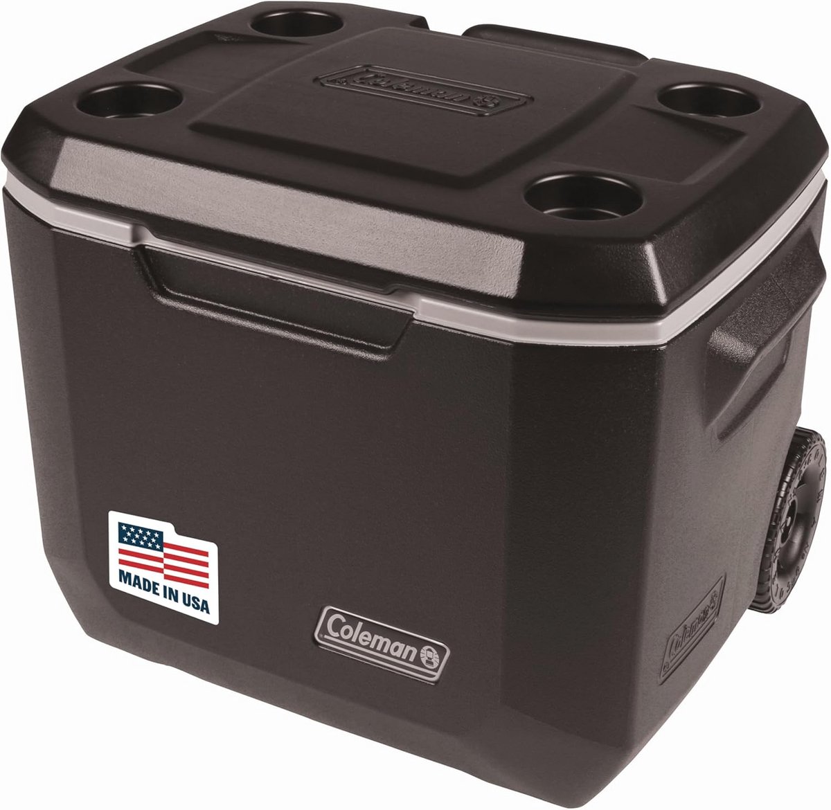 50 Quart Xtreme Koeler met Wielen | Harde Koeler Houdt IJs tot 5 Dagen | Ideaal voor Buitenactiviteiten