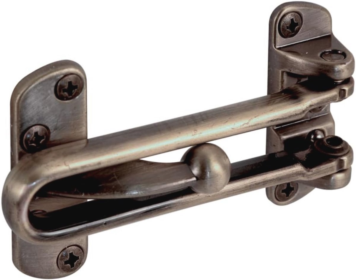 Beveiligingsslot voor Scharnierende Deuren - Swing Bar Lock, Extra Beveiliging voor Thuis en Kantoor