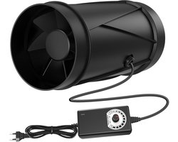 Ynkkvre – Kanaalventilator – Buisventilator – Pijpventilator – Afzuigventilator – Extractoringstrein – 221 m鲁/h – 7W EC Motor – Snelheidsregelaar – 26 dB