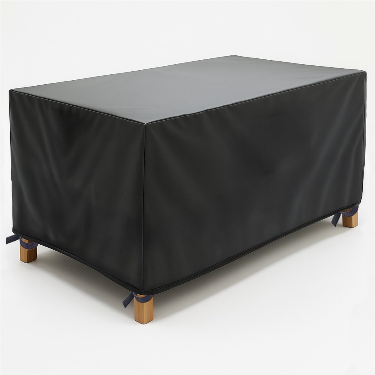Ferocity Tuinmeubelhoes / Beschermhoes Tuinset - 140 cm x 100 cm x 72 cm - Waterdicht - Weersbestendig - UV-bestendig - Polyester 420D - Zwart - Tuinsethoes voor Tafel en Stoelen