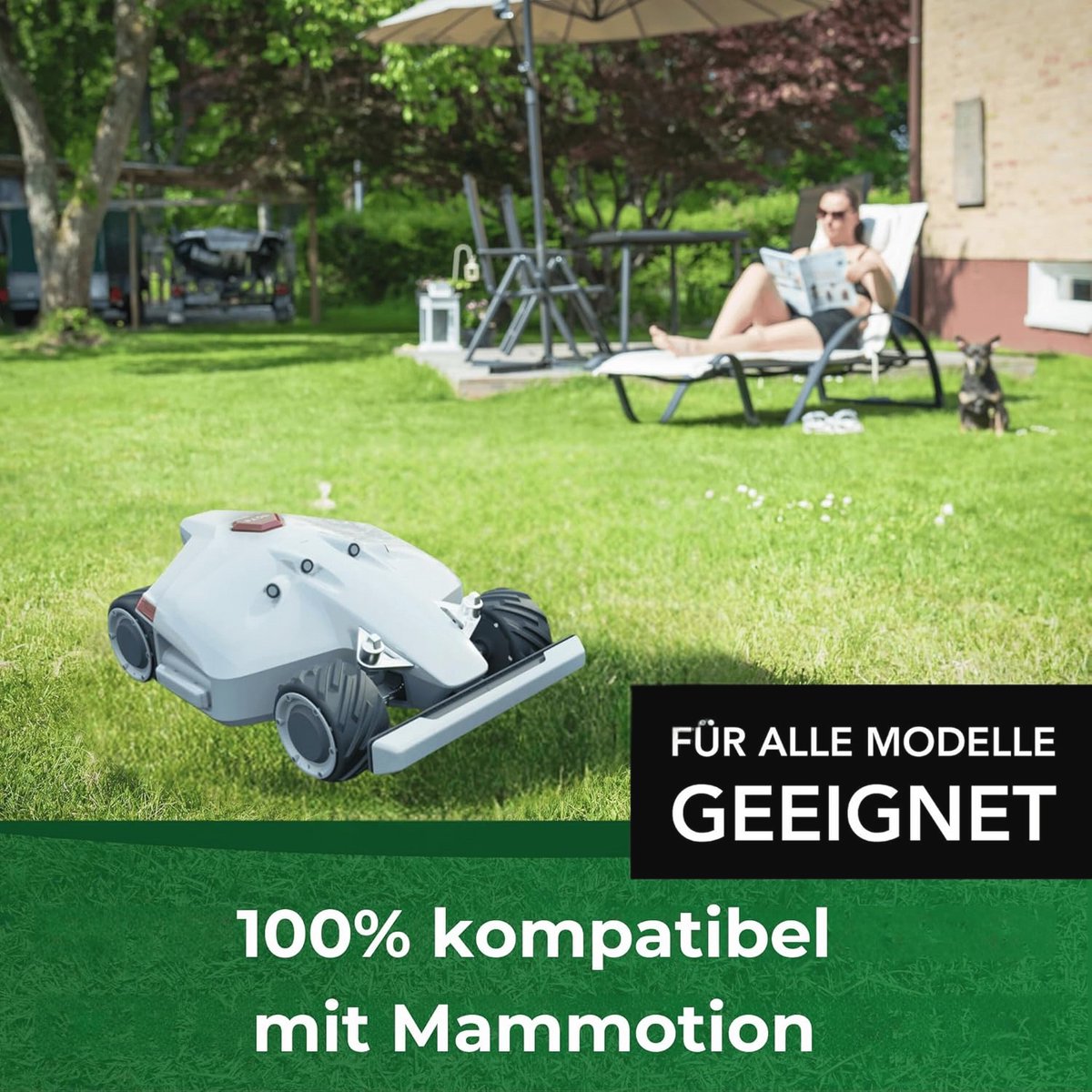 Vervangend Dubbel Gat Mes voor Robotmaaiers - Onbreekbaar - afbeelding 3