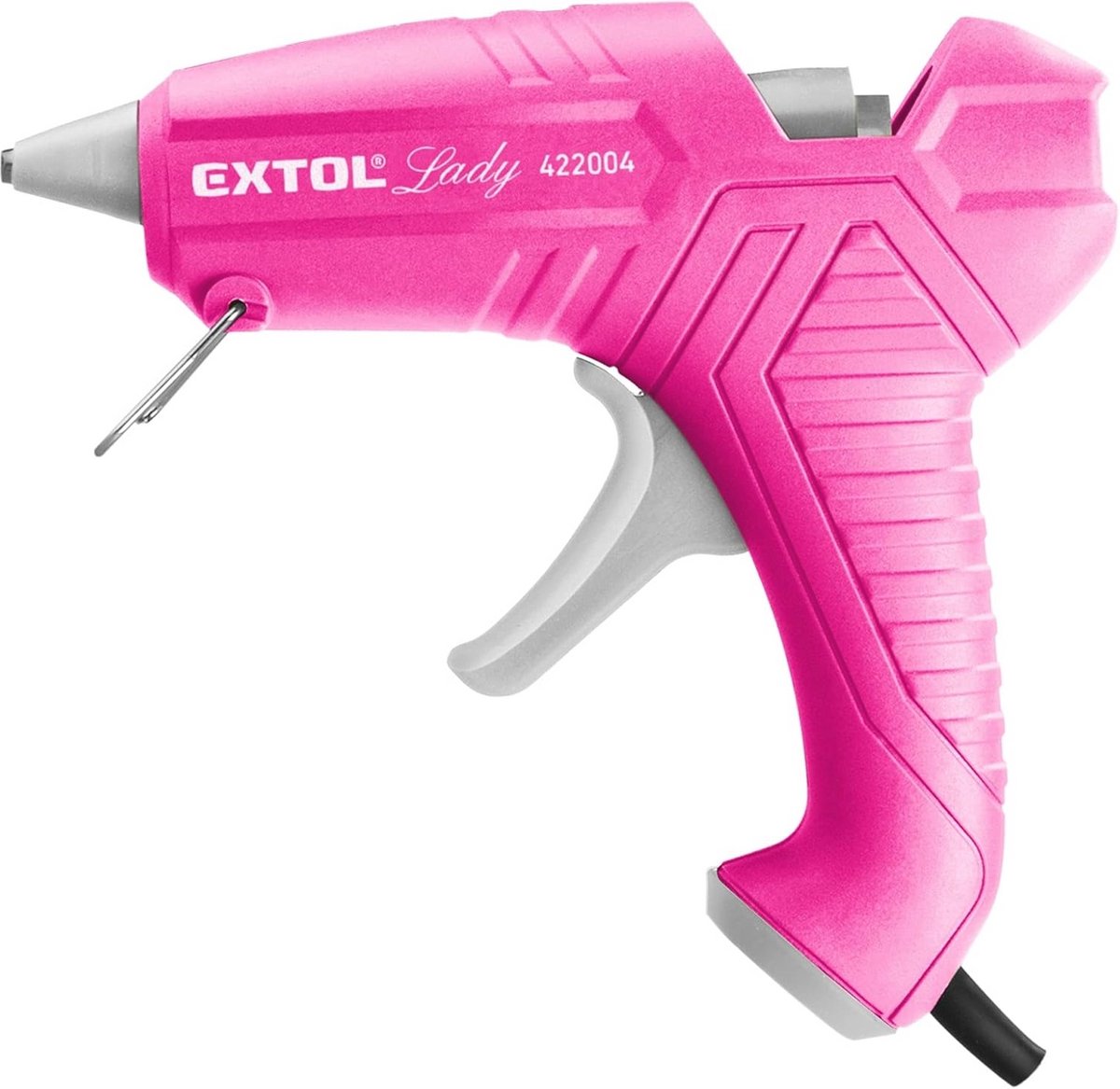 Lijmpistool Roze met Fijne Sproeier en Lijmsticks - 40W