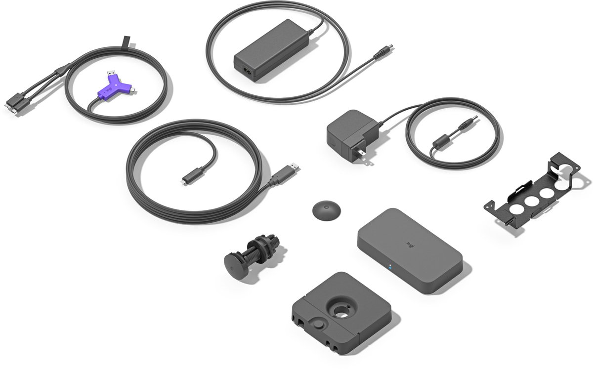 Logitech Swytch AV-zender & ontvanger Zwart, Violet