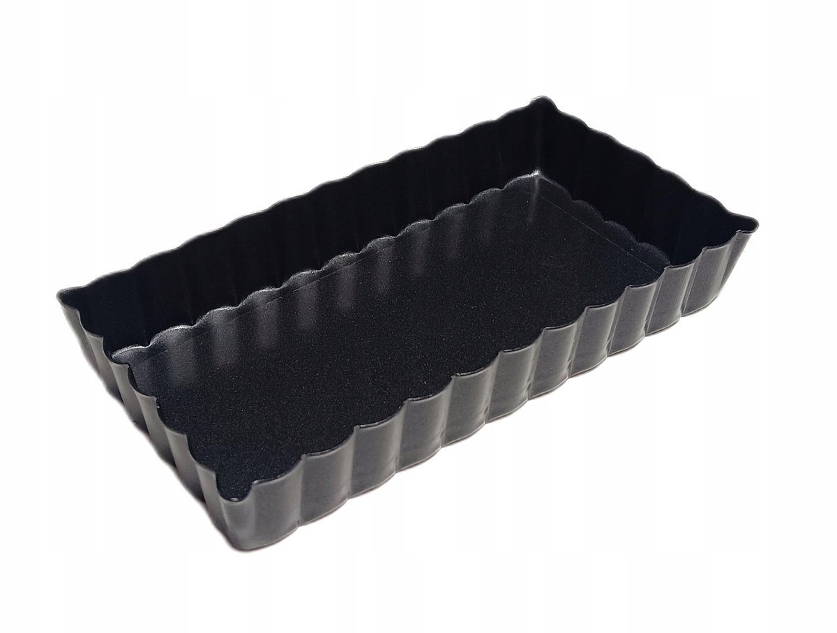 Tartelettevorm met uitneembare bodem, rechthoekig, 11x6 cm