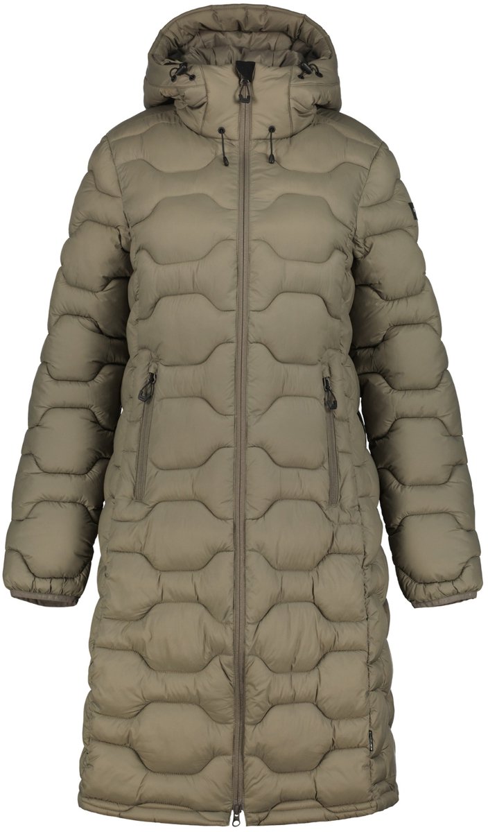 Ice Peak Bandis Casual Winterjas Dames Khaki M/38